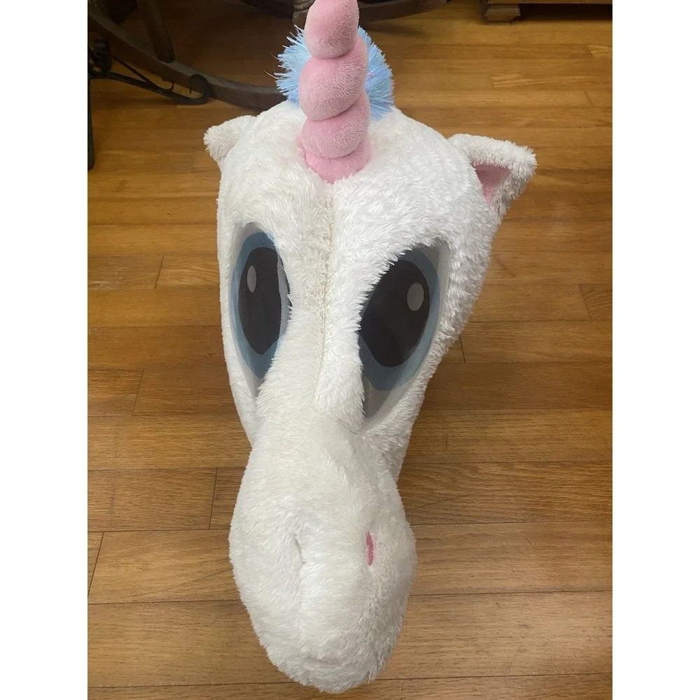 Big Greeter Heads Unicorn Head Halloween Costume Cosplay Furries Dan Dee‎ Brand